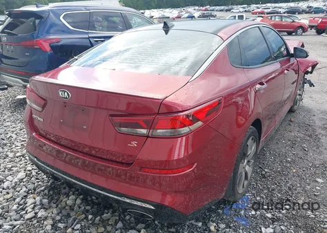 2019 Kia Optima S from USA, damaged, VIN 5XXGT4L36KG372169